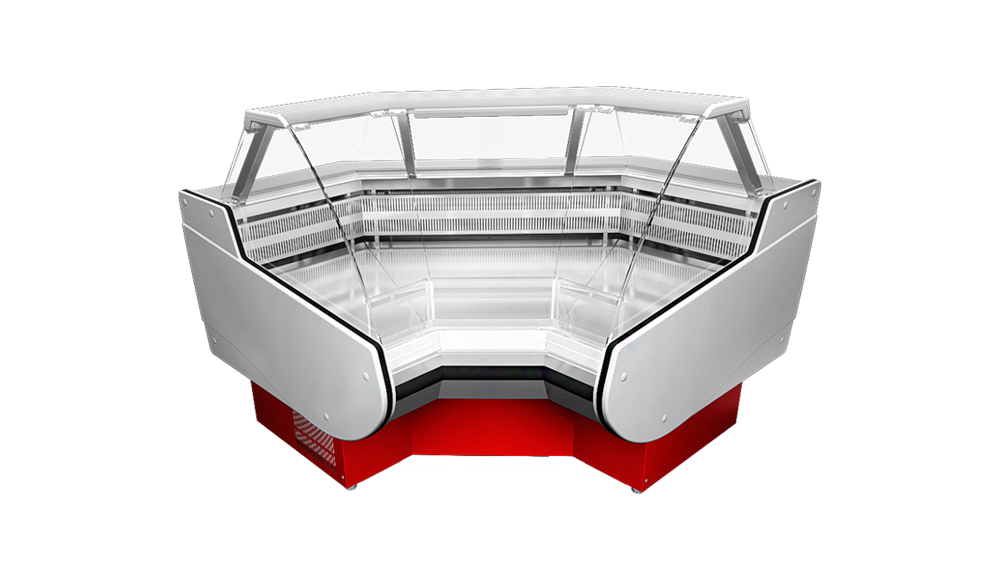 Refrigerated display case Belluno-UV closed angle Refrigerated display case Belluno-UV closed angle