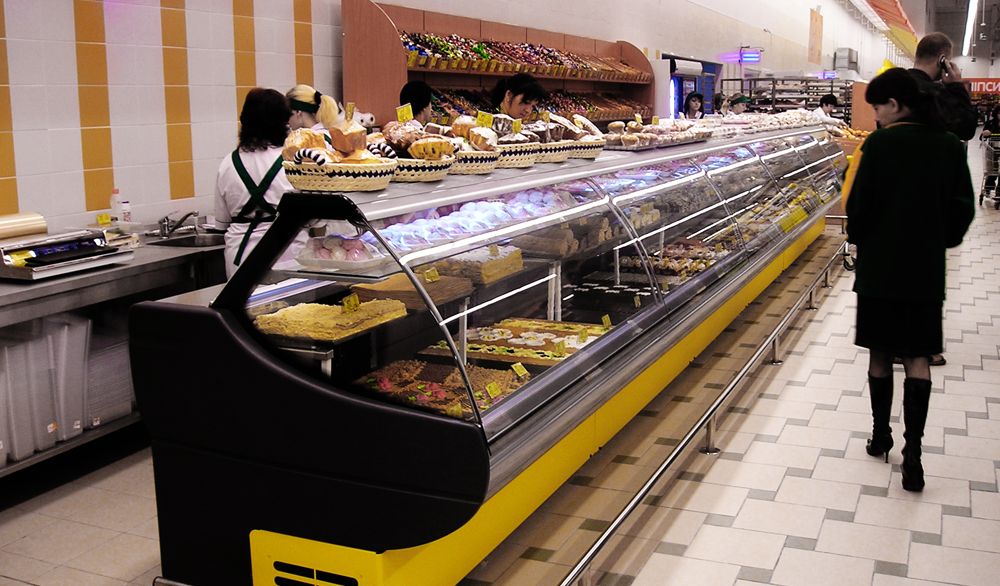 Confectionery refrigerated diplay case Sorrento-K Confectionery refrigerated diplay case Sorrento-K