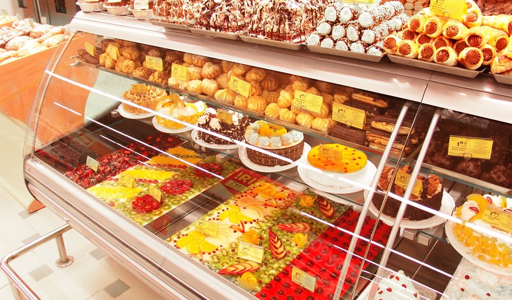 Confectionery refrigerated diplay case Sorrento-K Confectionery refrigerated diplay case Sorrento-K