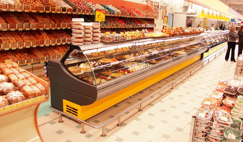 Confectionery refrigerated diplay case Sorrento-K Confectionery refrigerated diplay case Sorrento-K