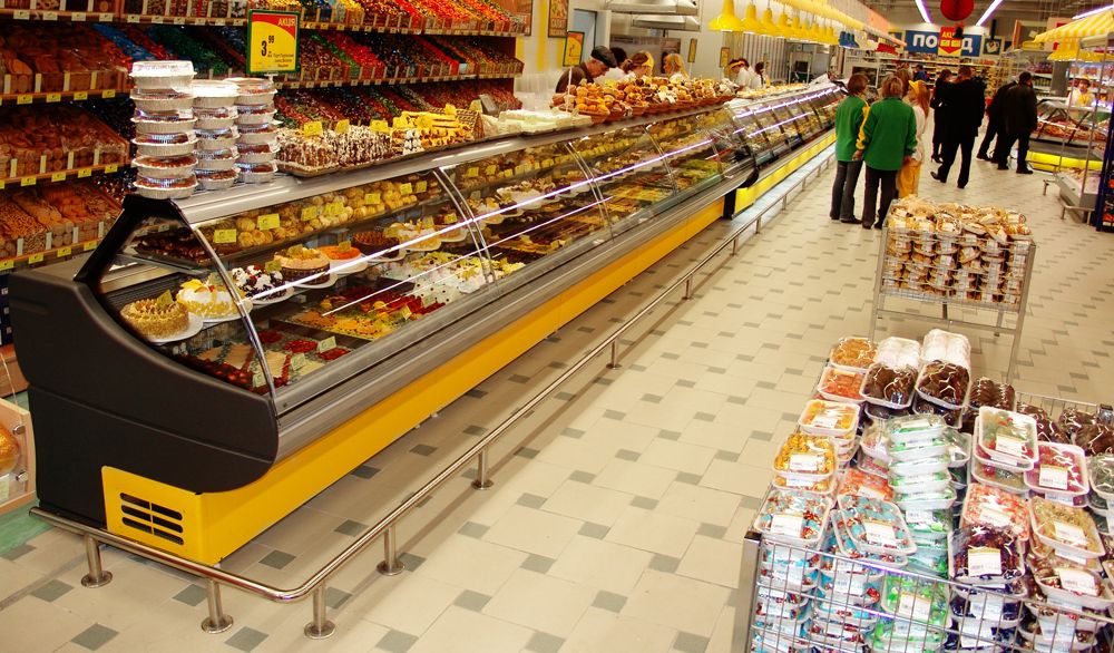 Confectionery refrigerated diplay case Sorrento-K Confectionery refrigerated diplay case Sorrento-K