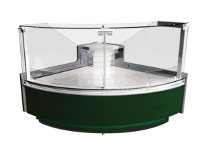 Display case Verona Cube open angle
